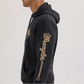 Wrangler Men's Logo Arm Hit Pullover Hoodie - Jet Black