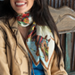 Fringe "Haute Horse" by Amy Moorehouse Silk Wild Rag