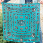 Fringe "Turqs and Conchos" Silk Wild Rag