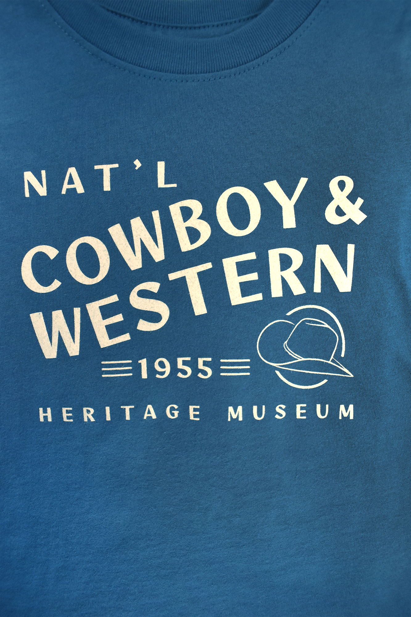 Kid's Nat'l Cowboy & Western Heritage Museum T-Shirt - Indigo Blue