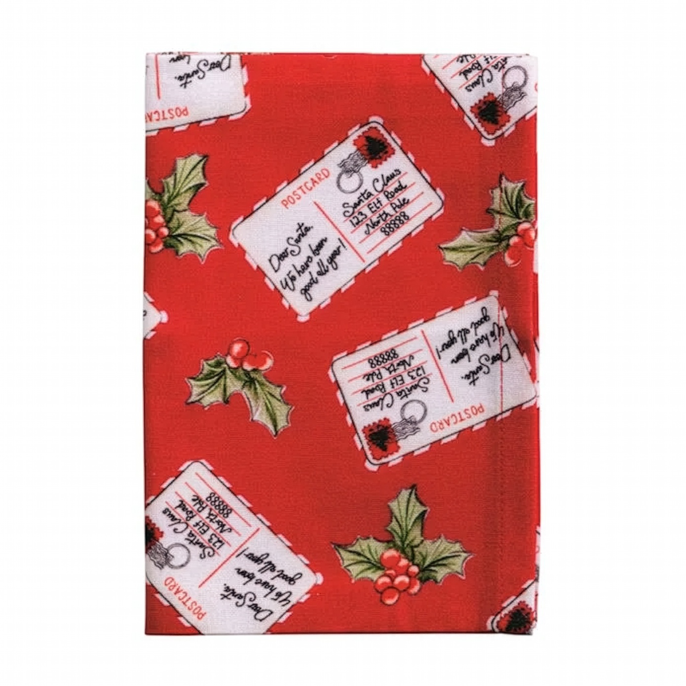 Classic Christmas Cotton Hand Towels