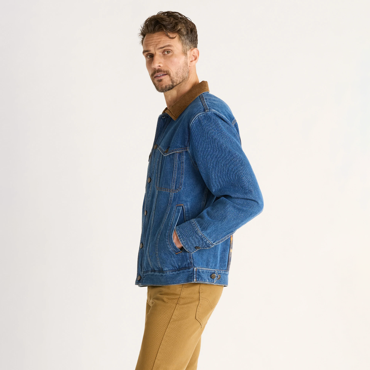Pendleton Men's Culver Denim Jacket - Harding Star