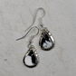 White Buffalo Teardrop Earrings by Calvin Spencer