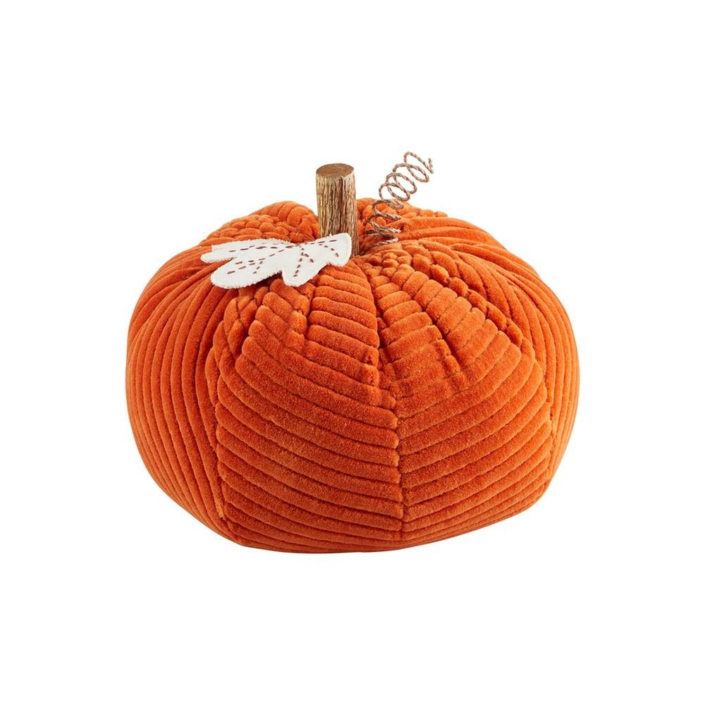 Corduroy Pumpkin Sitter