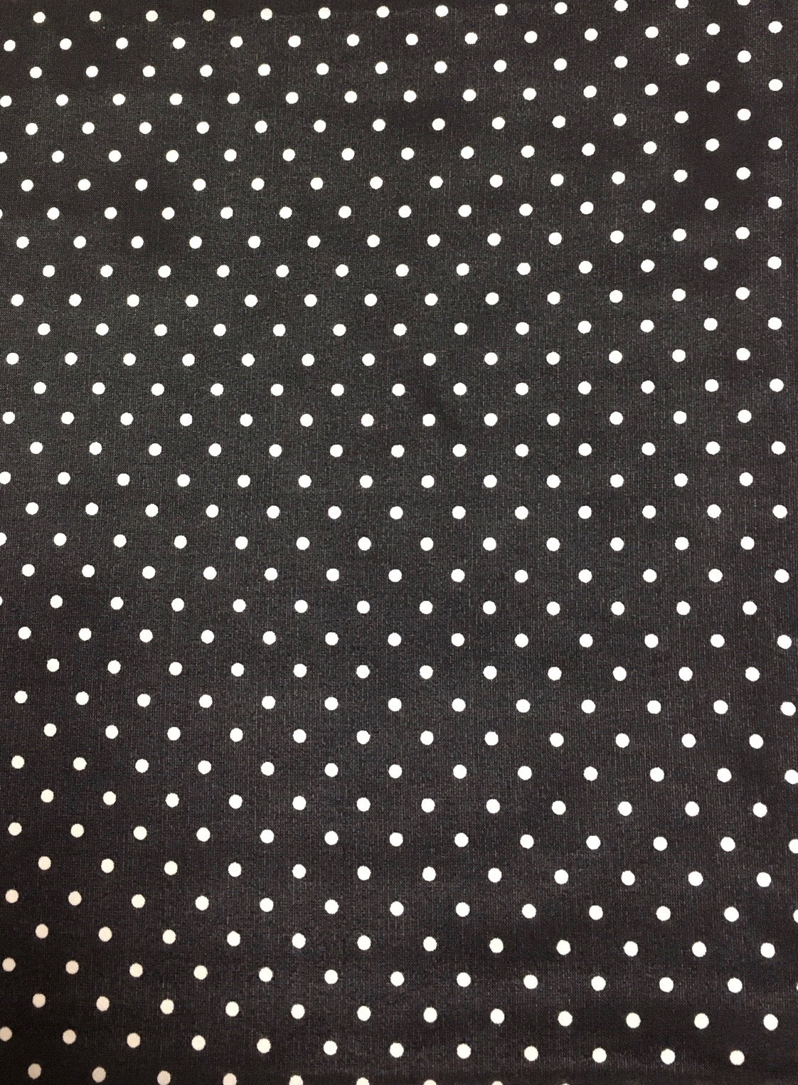 Black Cowboy Polka Dot Silk Wild Rag