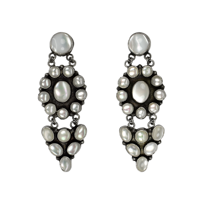 Mother of Pearl Shyanne Earrings by Rocki Gorman