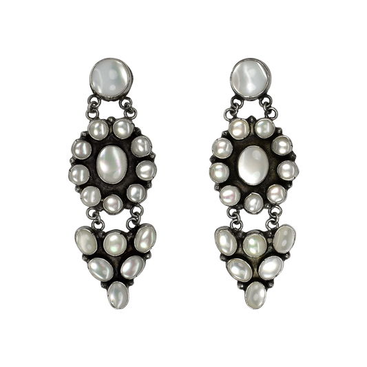 Mother of Pearl Shyanne Earrings by Rocki Gorman