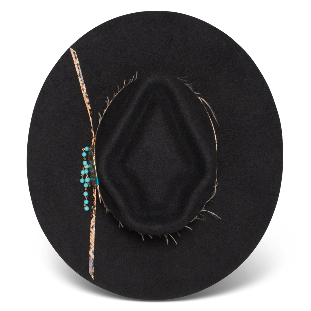 Lainey Wilson x Charlie 1 Horse "Lucky Me" Black Cowboy Hat