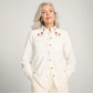 Pendleton Women's Western Embroidered Shirt - Ecru