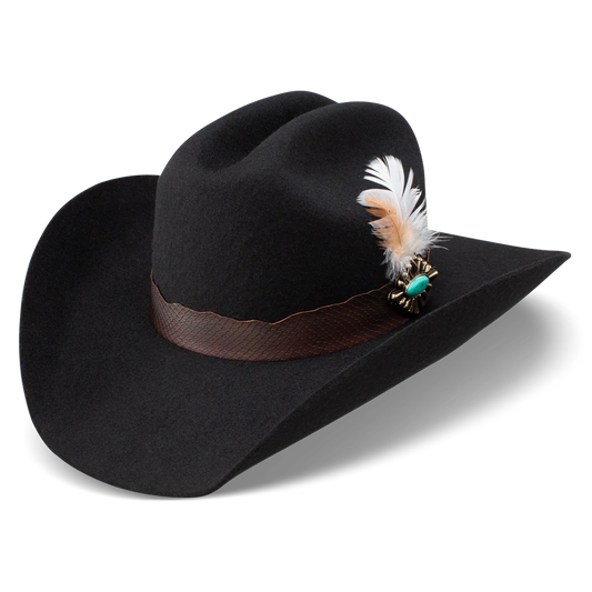 Lainey Wilson x Charlie 1 Horse "Saddle Up" Cowboy Hat - Black