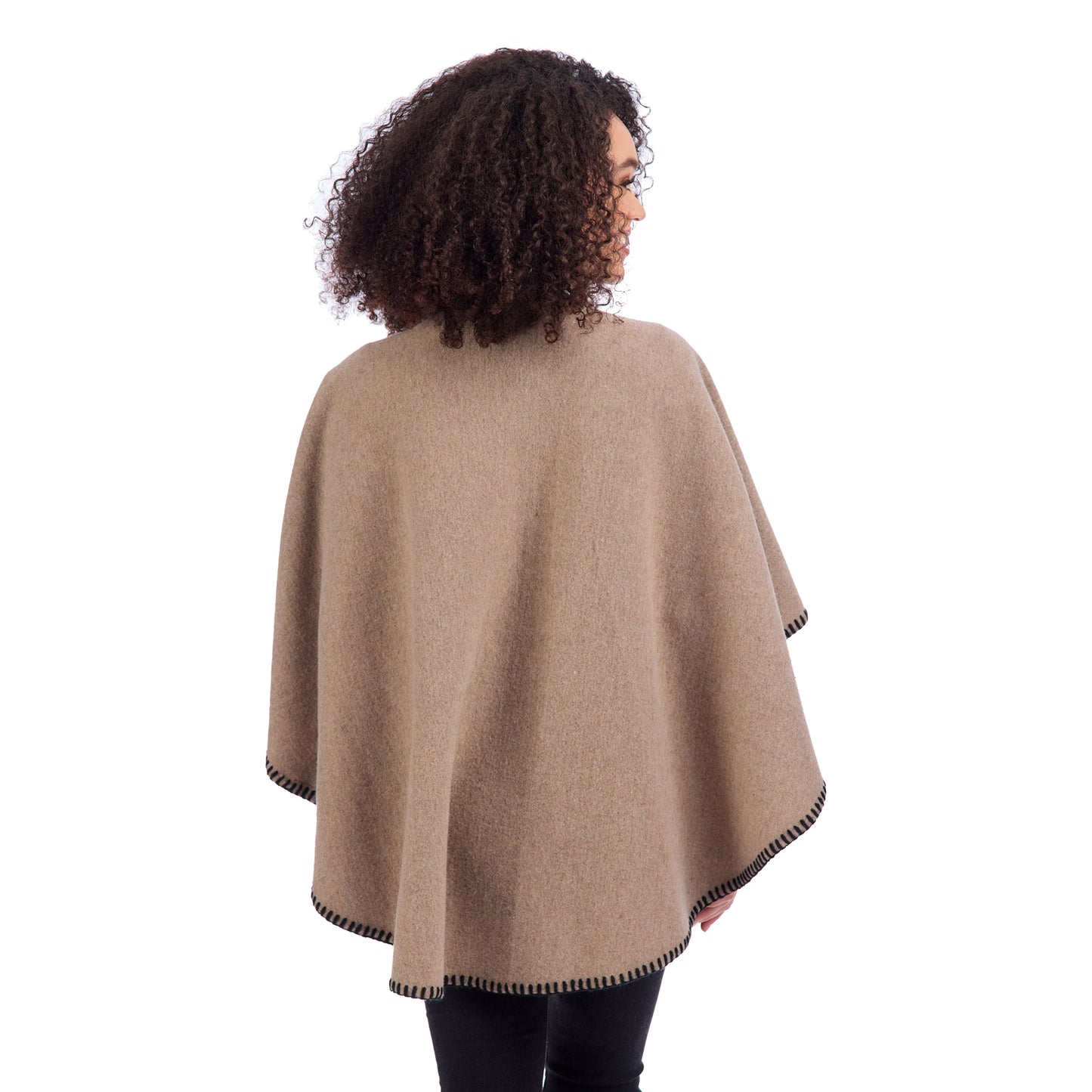 Hayword Oatmeal Blanket Poncho