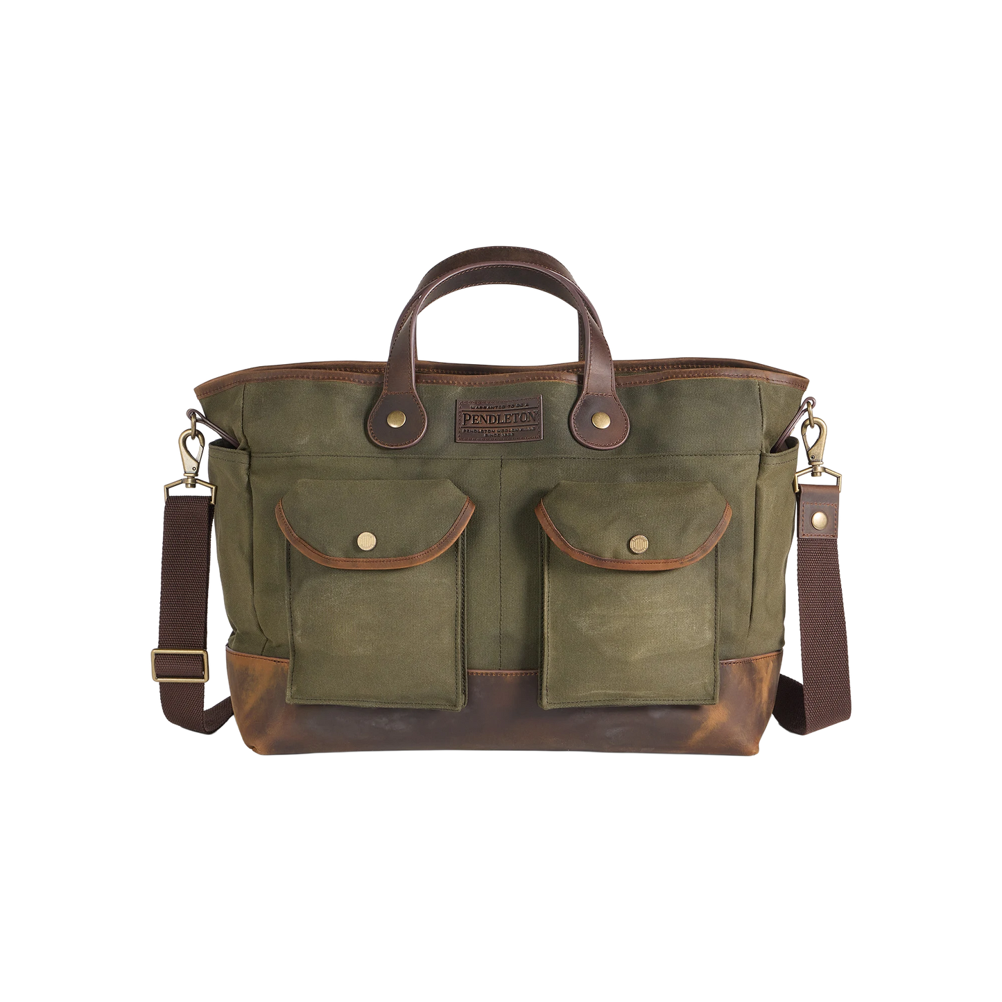 Pendleton Odyssey Waxed Canvas Messenger Bag