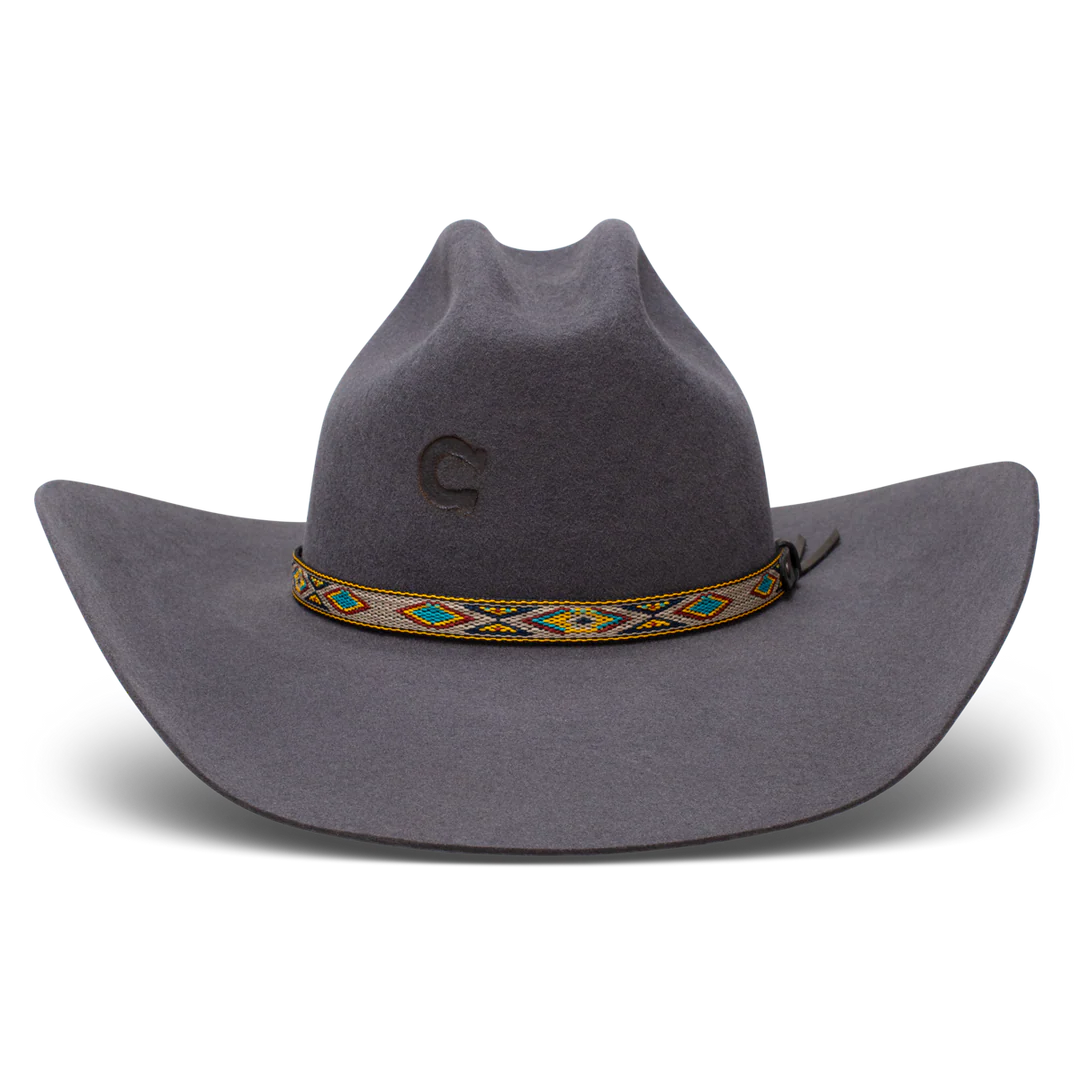 Charlie 1 Horse "Run Away Grey" Western Hat