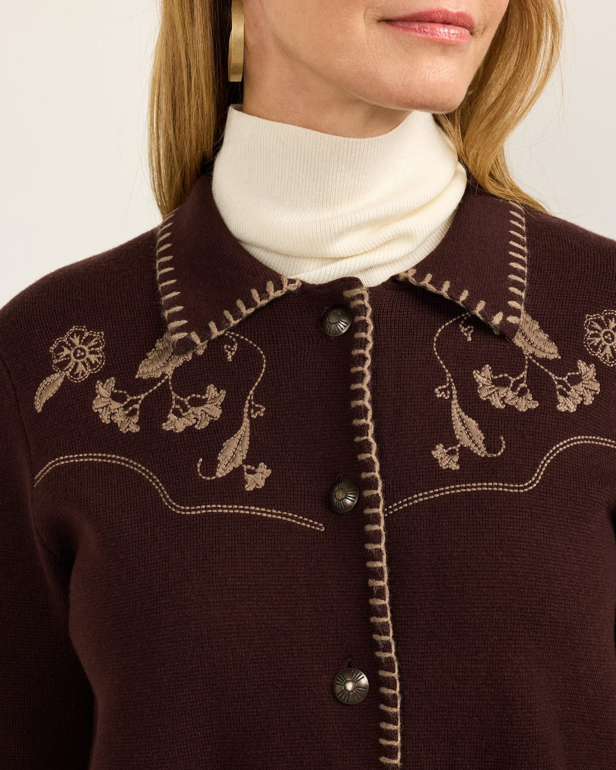 Pendleton Women's Embroidered Souvenir Cardigan