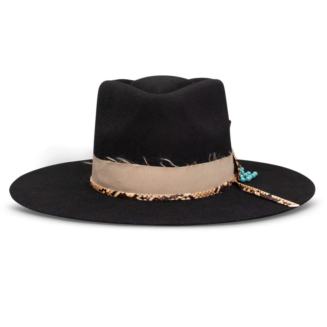 Lainey Wilson x Charlie 1 Horse "Lucky Me" Black Cowboy Hat