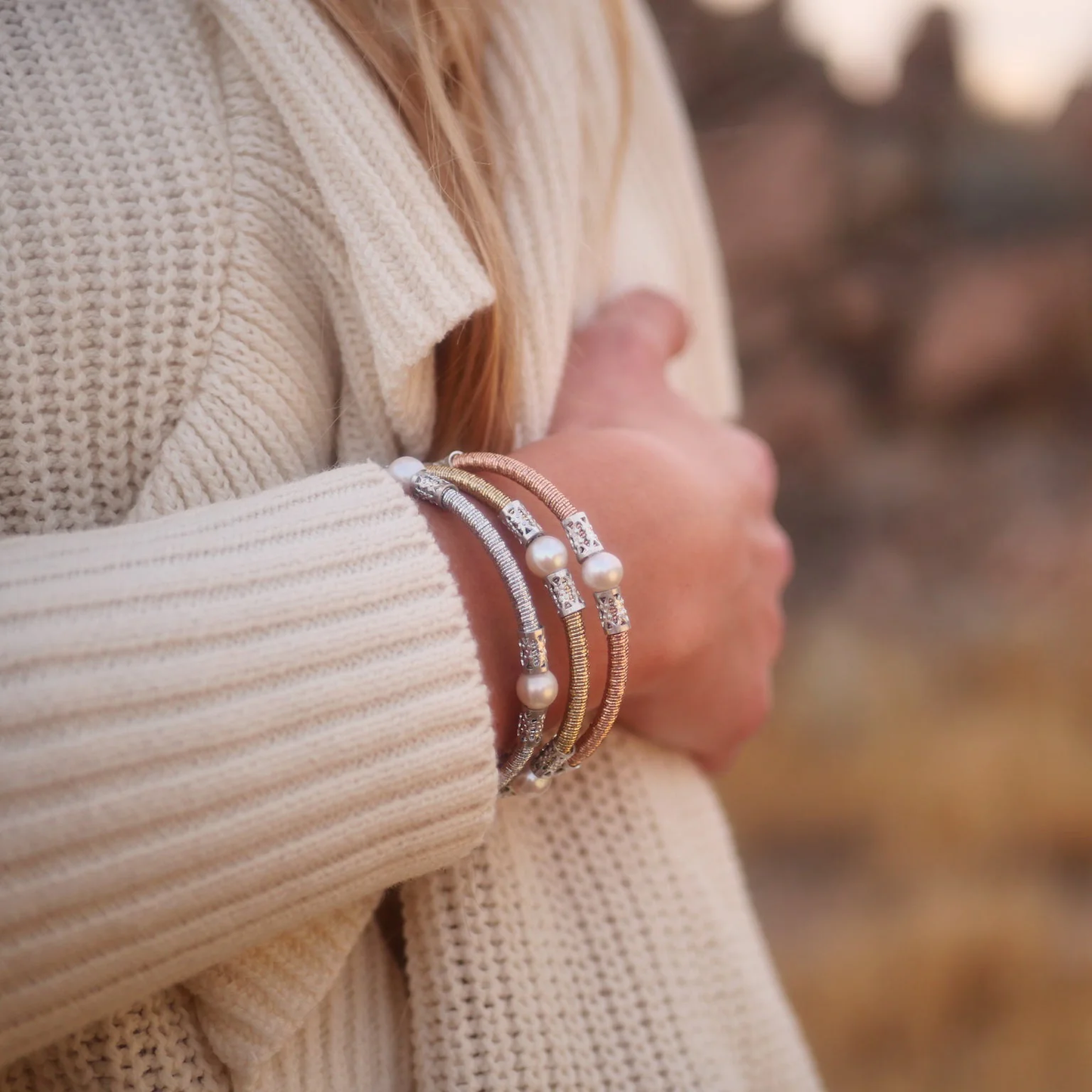 Twinkling Teton Mountaineering Bracelet