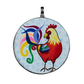 Coreen Cordova Anadelia Guzmán Rooster Pendant