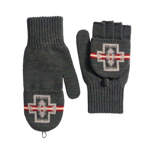 Pendleton Merino Knit Convertible Mittens