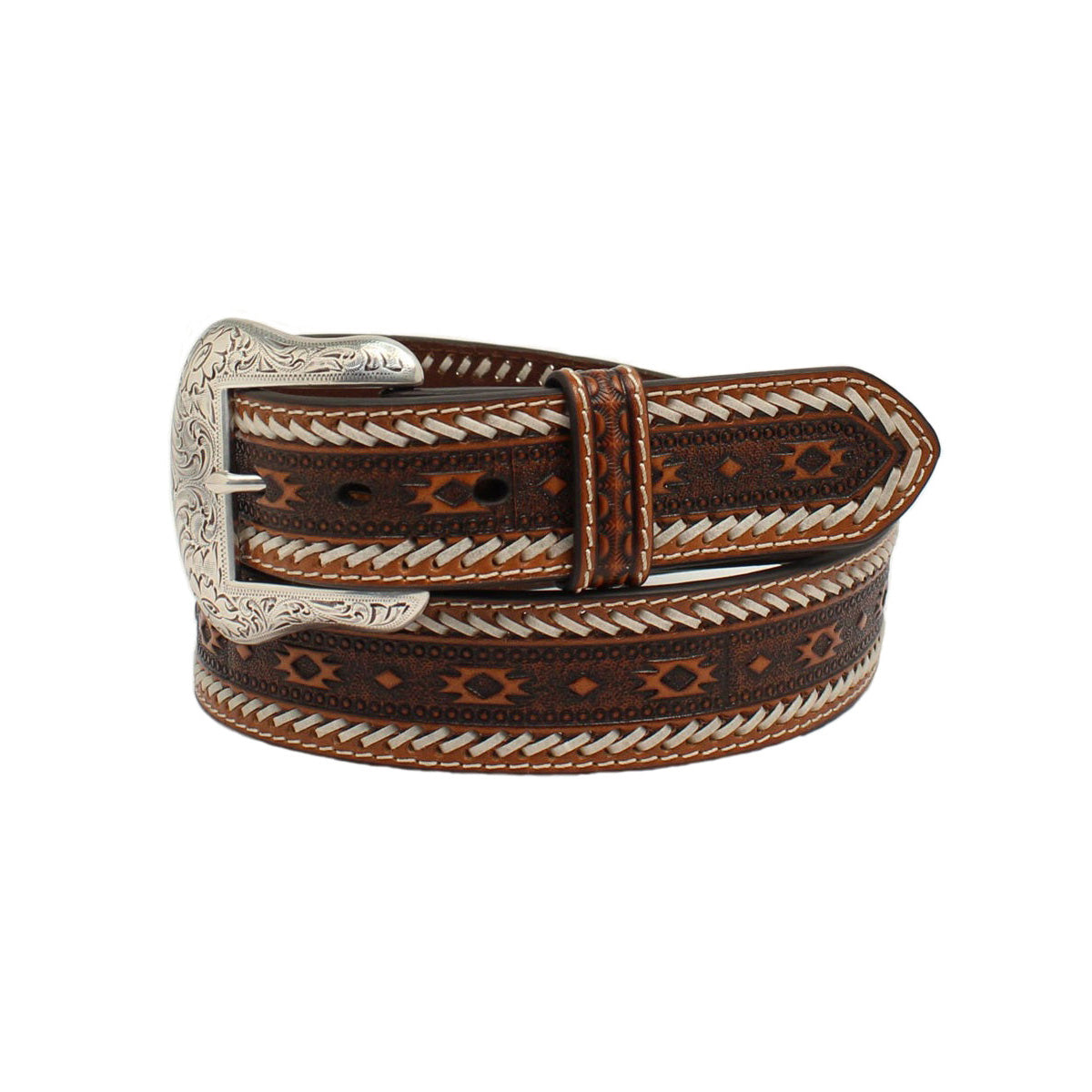 Men's Ariat Southwest Buckstitch Belt