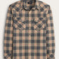 Pendleton Men's Plaid Snap-Front Wyatt Cotton Shirt