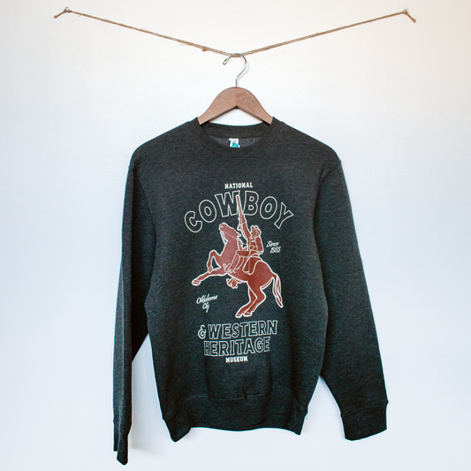 Buffalo Bill Crewneck Sweatshirt - Charcoal Heather