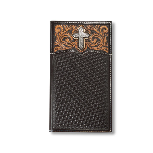 Ariat Cross Filigree Rodeo Wallet