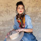 Fringe "Son of The West" by Kevin Chupik Silk Wild Rag