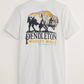 Pendleton Men's Bison Graphic Tee - Vintage White/Brown