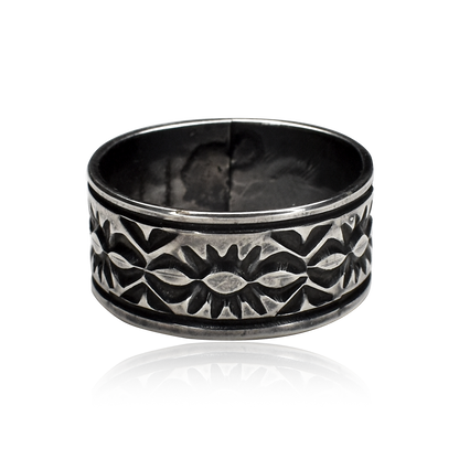 Sash Belt Design Ring by Teller Indian Jewelry