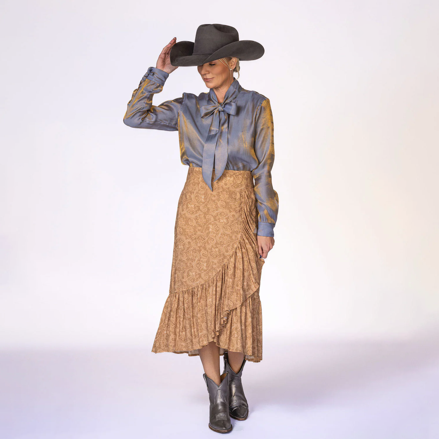 Lovlei Ranch Savannah Ruffle Skirt