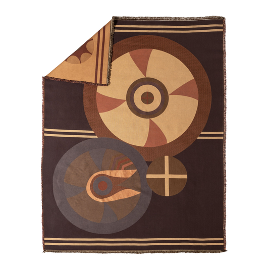 Mahota Shell Ornaments Blanket
