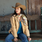 Fringe "Haute Horse" by Amy Moorehouse Silk Wild Rag