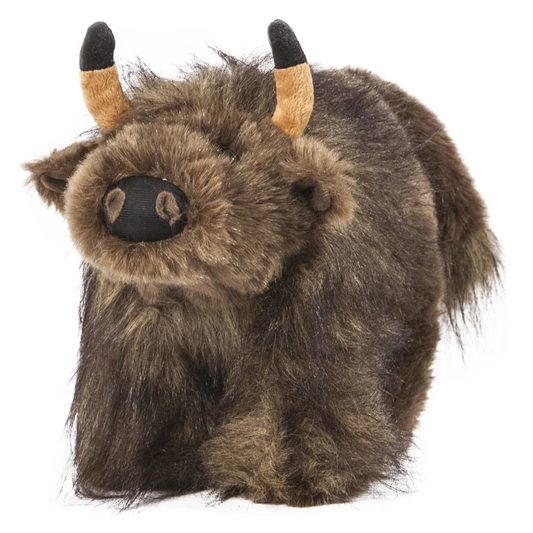 Bison Plush Coin Bank