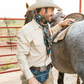 Fringe "Cattleman" Silk Ranchi Rag™