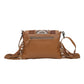 Elisa Fringe Leather & Hairon Bag