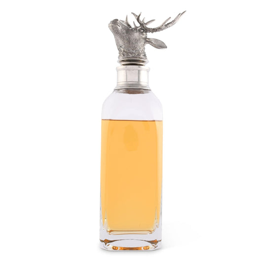 Elk Liquor Decanter - Tall