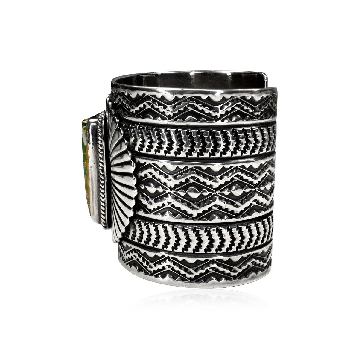 Carico Lake Turquoise Cuff by Daniel Sunshine Reeves