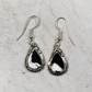 White Buffalo Teardrop Earrings by Calvin Spencer