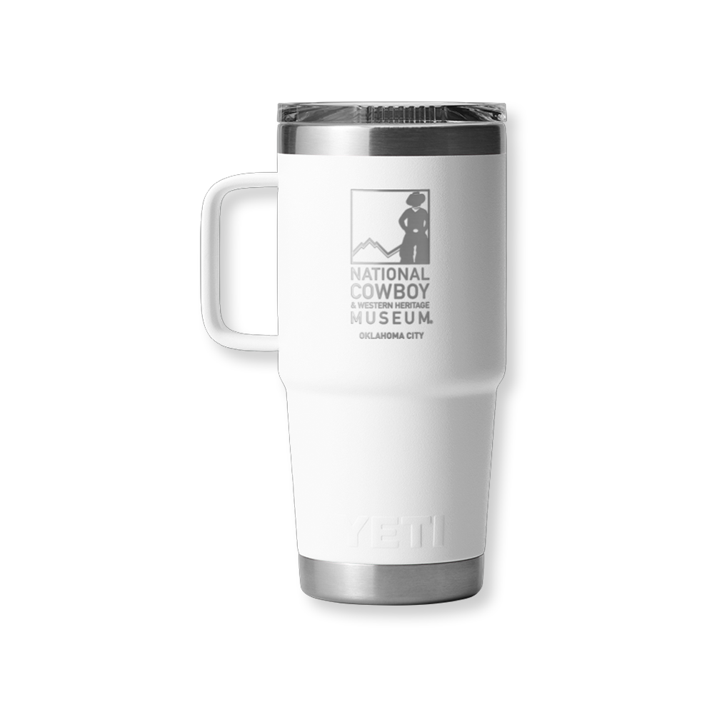 National Rodeo Hall of Fame YETI 20oz. Travel Mug with Stronghold Lid - COMING SOON