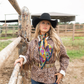 Fringe "Queen of the Rodeo" by Amy Moorhouse Silk Wild Rag