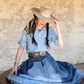 Fringe "Son of The West" by Kevin Chupik Silk Wild Rag