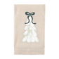 Painted Christmas Tree White Christmas Kitchen Towel