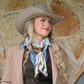 Fringe "Big Pasture" by Dolan Geiman Silk Wild Rag
