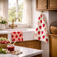 Heirloom Strawberry Cotton Tea Towel