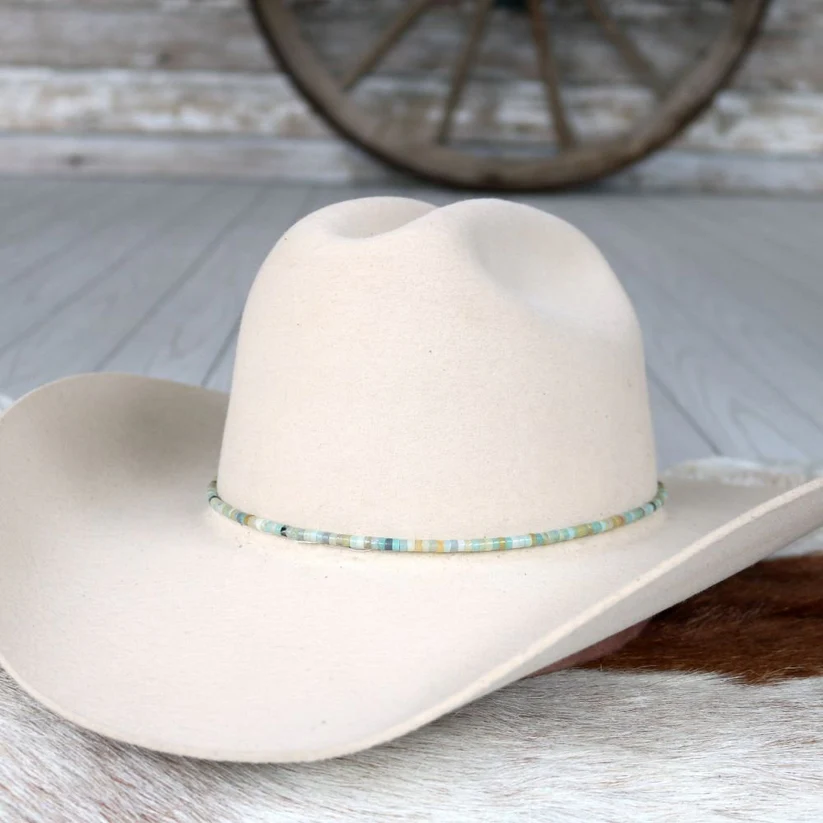 Thin Stone Hat Band