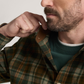Pendleton Men's Plaid Cotton Fremont Flannel Shirt - Olive Rust Plaid