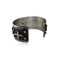 Star Crossed Cuff with Stamped Border by Ronnie Willie