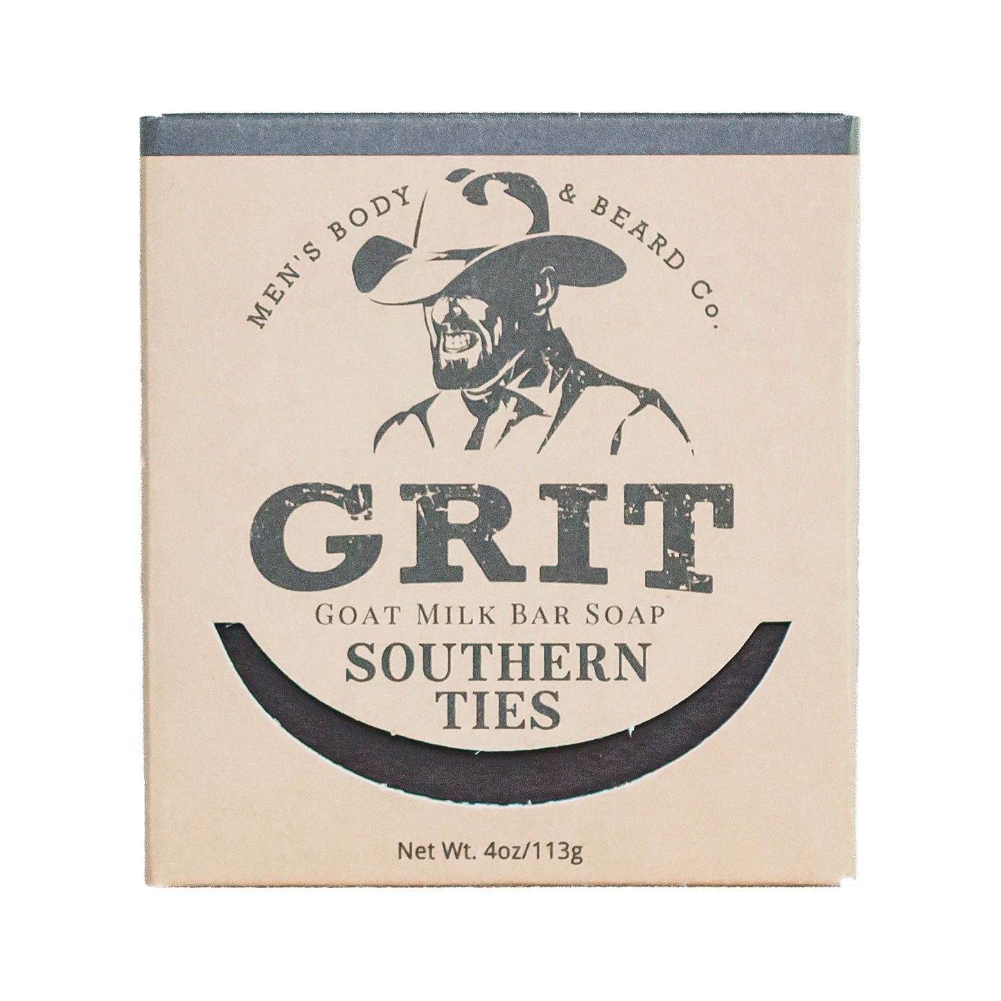 Grit Beard Co. Goat Milk Bar Soap - Southern Ties