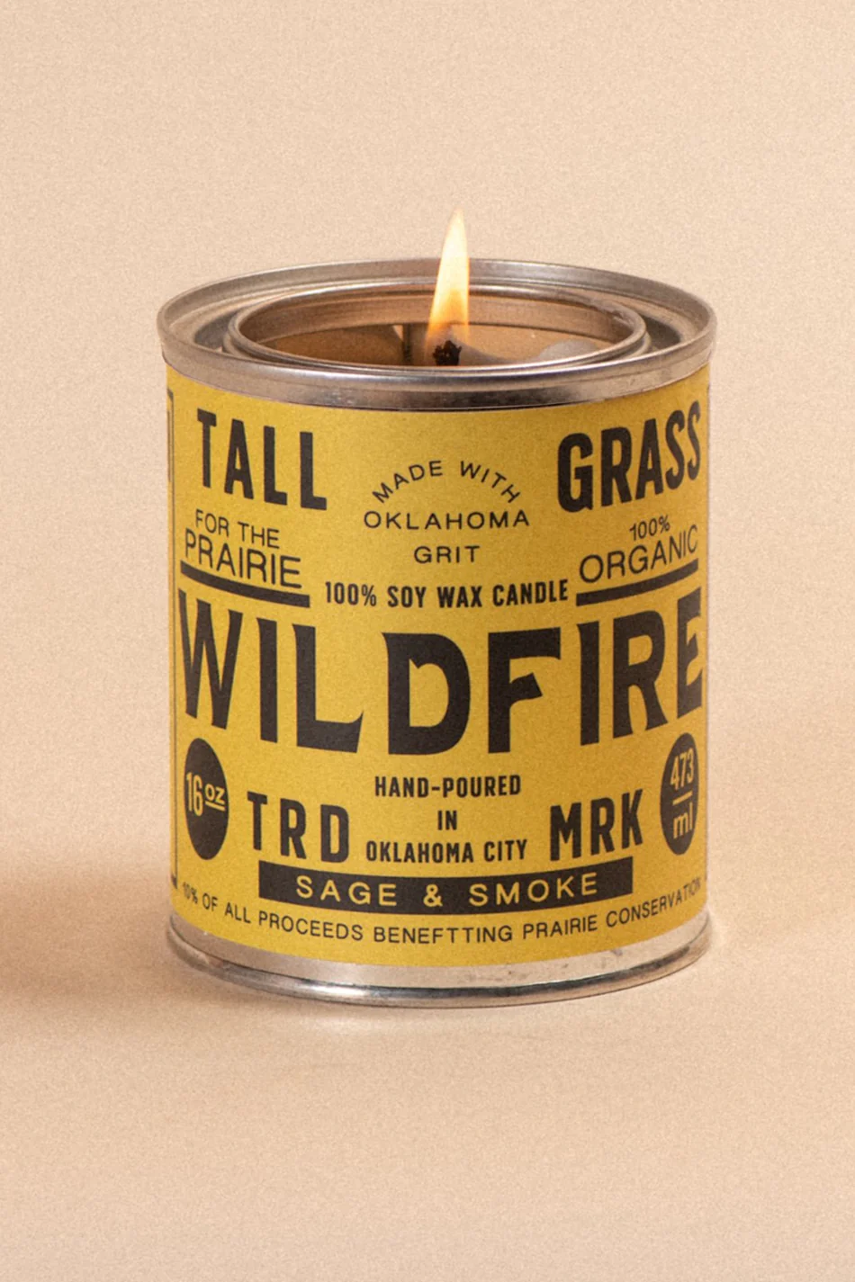 Wildfire: Sage + Smoke Soy Wax Candle