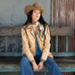 Fringe "Haute Horse" by Amy Moorehouse Silk Wild Rag